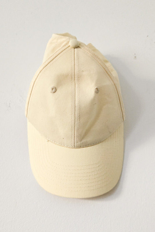 BUTTER YELLOW BASEBALL HAT